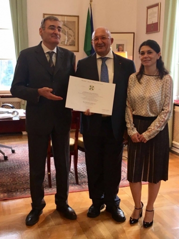 Verdienstkreuz (Ritter) des Ordens „Ordine della Stella d'Italia“